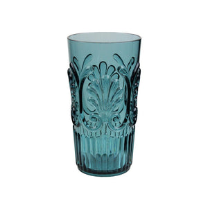 Fleur Teal Large Tumbler (24oz)